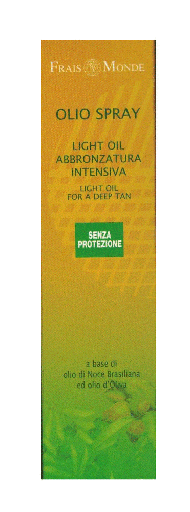 Olio Spray Solare Abbronzante Intensivo 125ml - Frais Monde